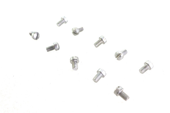 V-Twin - 37-1675 - Oil Pump Fillister Screws Cadmium - Fits 1967-1969 Harley-Davidson FL