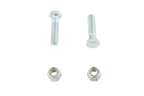 V-Twin - 37-1679 - Footpeg Male Bolt Kit Zinc Plated - Fits 1982-1994 Harley-Davidson FXR, 1969-1984 XL
