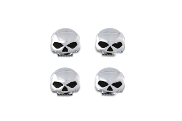 V-Twin - 37-1960 - License Plate Frame Mount Bolt Kit Skull Style