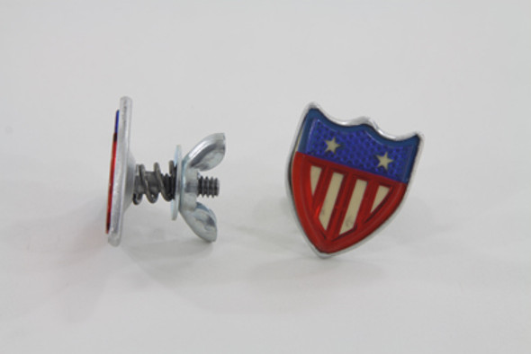 V-Twin - 37-1963 - License Plate Bolt Set
