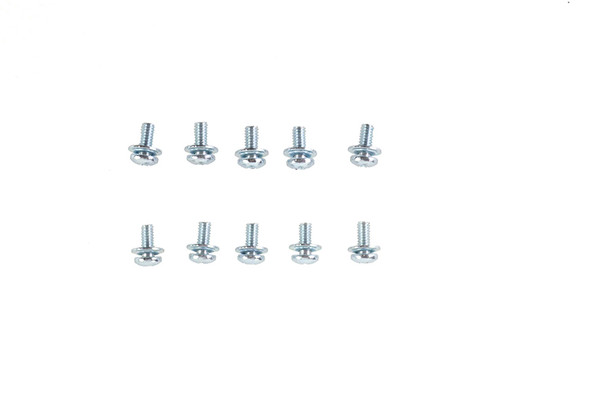 V-Twin - 37-6711 - Panhead Screw with Spring Lock Washer Steel