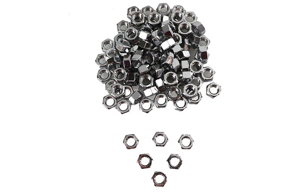 V-Twin - 37-8117T - Chrome Hex Nuts 7/16 inch-20