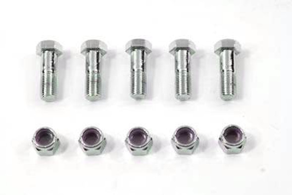 V-Twin - 37-8131 - Chrome Sprocket Bolt Set