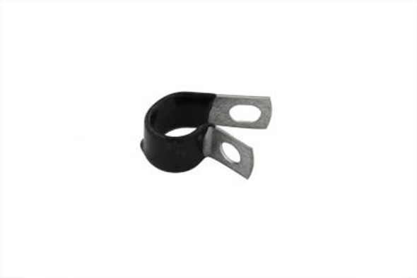 V-Twin - 37-8132 - Vinyl Coated 1/2 inch Cable Clamp