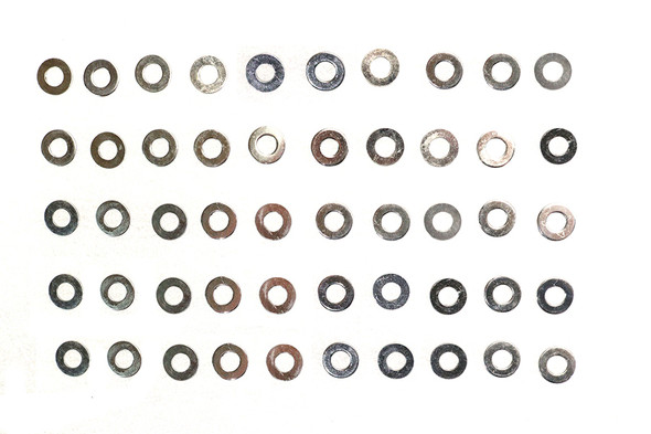 V-Twin - 37-8565 - Chrome Flat Washers 5/16 inch X 5/8 inch