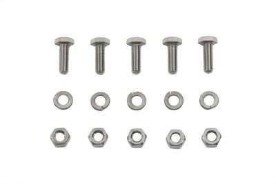 V-Twin - 37-8684 - Exhaust Header Clamp Bolt Stainless Steel - Fits 1957-1985 Harley-Davidson XL, 1948-1965 FL