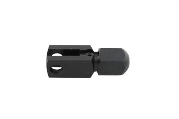 V-Twin - 37-8773 - Lower Brake Cable Clamp Black