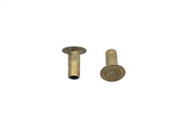 V-Twin - 37-8806 - Brake Lining Rivets Brass