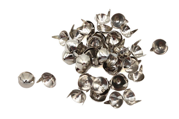 V-Twin - 37-8846 - 7/16 inch Pointed Saddlebag Spot Bright Nickel