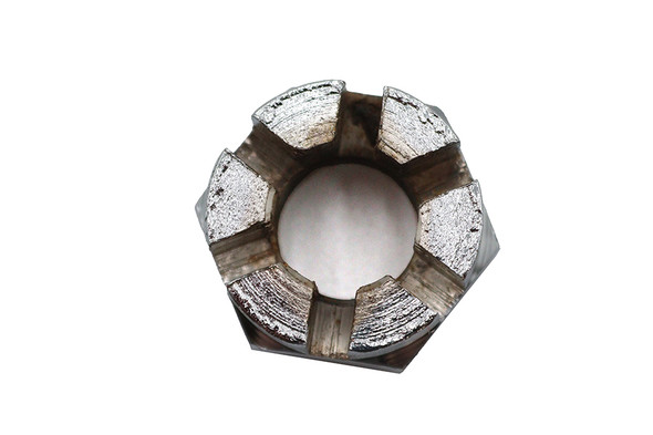 V-Twin - 37-8865 - Front Axle Nut Chrome