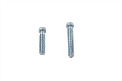 V-Twin - 37-8921 - Headlamp Cowl Adjuster Screw Set Aluminum - Fits 1960-1984 Harley-Davidson FL
