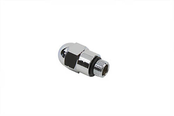 V-Twin - 37-8960 - Oil Pump Plug Chrome