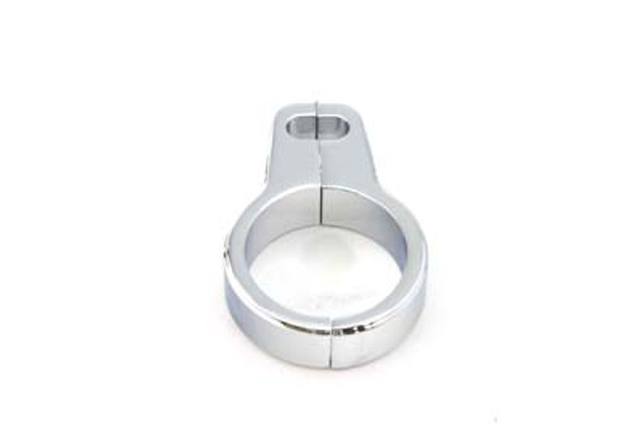 V-Twin - 37-8976 - Chrome Cable Clamp 1-1/4 inch