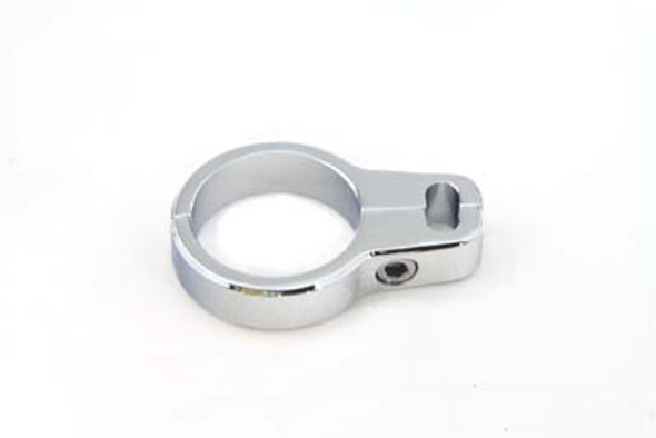 V-Twin - 37-8976 - Chrome Cable Clamp 1-1/4 inch