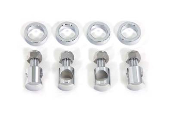 V-Twin - 37-9024 - Chrome Eye Bolt Set