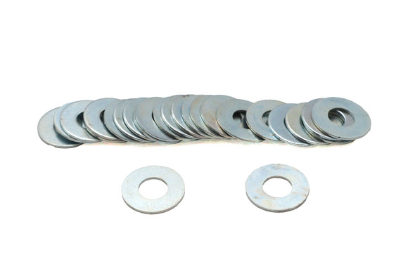 V-Twin - 37-9272 - Zinc Flat Washer 1/4 inch Inner Diameter