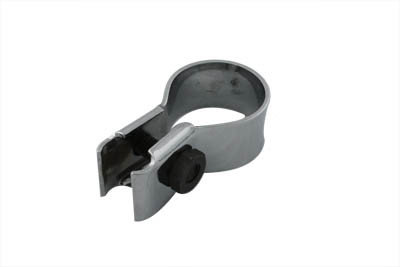 V-Twin - 37-9312 - Front Brake Cable Clamp Chrome - Fits 1937-1948 Harley-Davidson UL, 1930-1934 VL, 1928-1929 J, 1941-1986 FL, 1936-1940 EL, 1929-1952 WL