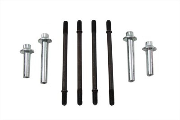 V-Twin - 37-9322 - Cylinder Hardware Kit with Chrome Headbolts