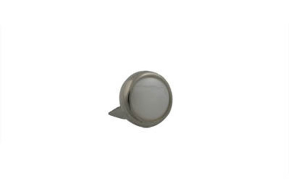 V-Twin - 37-9346 - 1/2 inch Round Saddlebag Spot Pearl