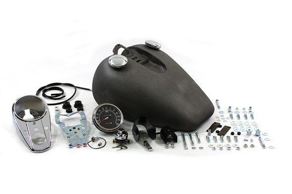 V-Twin - 38-0075 - Bobbed 3.2 Gallon Gas Tank Kit
