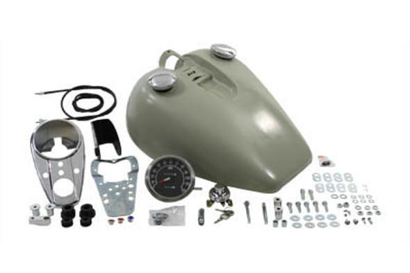 V-Twin - 38-0077 - Bobbed 3.2 Gallon Gas Tank Kit