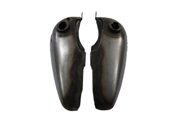 V-Twin - 38-0119 - Bobbed 3.5 Gallon Gas Tank Set