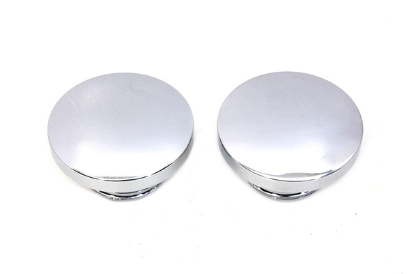 V-Twin - 38-0327 - Billet Smooth Style Gas Cap Set