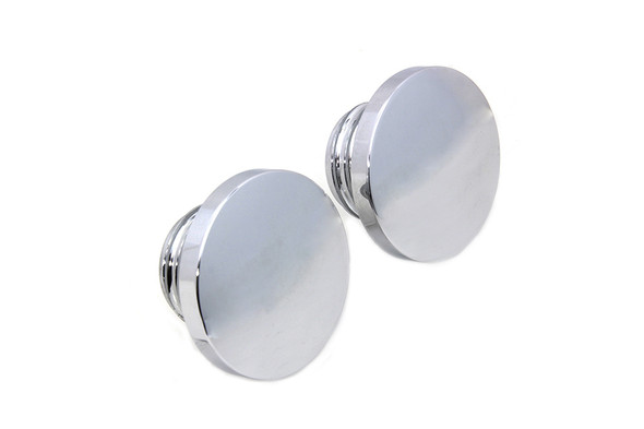 V-Twin - 38-0327 - Billet Smooth Style Gas Cap Set