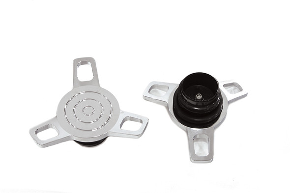 V-Twin - 38-0429 - Spinner Style Vented and Non-Vented Gas Cap Set