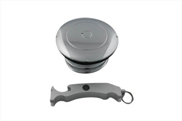 V-Twin - 38-0451 - Flush Mount Style Gas Cap Vented