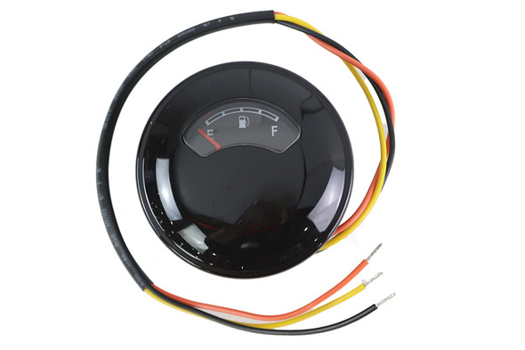 V-Twin - 38-0514 - Fuel Gauge Black - Fits 2008-2013 Harley-Davidson FXST, FLST
