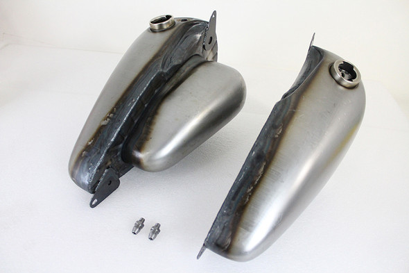 V-Twin - 38-0576 - Servi-Car and Solo Gas & Oil Tank Set