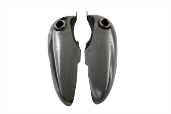 V-Twin - 38-0796 - Bobbed 3.5 Gallon Gas Tank Set