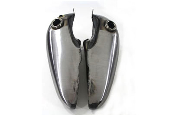 V-Twin - 38-0831 - Bobbed 3.5 Gallon Gas Tank Set