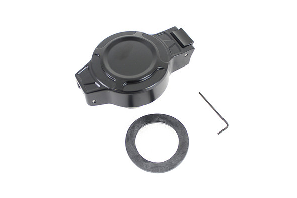 V-Twin - 38-0884 - Flip Up Gas Cap Non-Vented Black