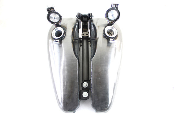 V-Twin - 38-0887 - Flip Up Gas Cap Set Chrome