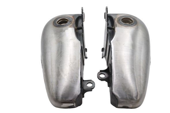 V-Twin - 38-1350 - Bobbed 5.0 Gallon Gas Tank Set - Fits 1984-1999 Harley-Davidson FLST