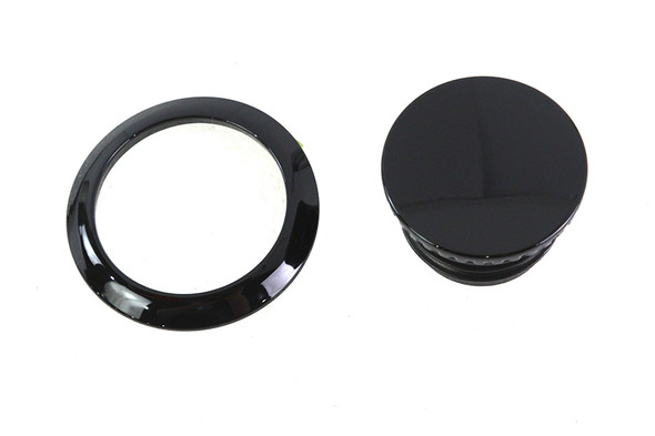 V-Twin - 38-1875 - Pop Up Style Vented Gas Cap Black