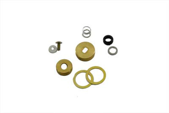 V-Twin - 38-6163 - Petcock Shut Off Knob and Collar Set