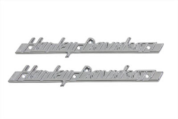 V-Twin - 38-6694 - Emblem Set with Chrome Lettering