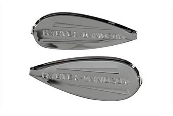 V-Twin - 38-6696 - OE Emblem Set with Red Lettering