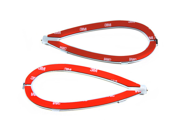 V-Twin - 38-7011 - Gas Tank Emblem Mount Set