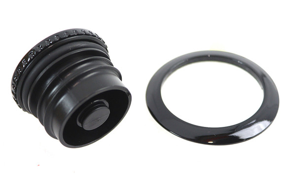V-Twin - 38-7062 - Flush Mount Gas Cap Black