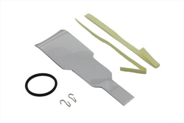 V-Twin - 39-0106 - Chrome Panel for Bobbed 3.0 and 5.0 Gallon Tanks