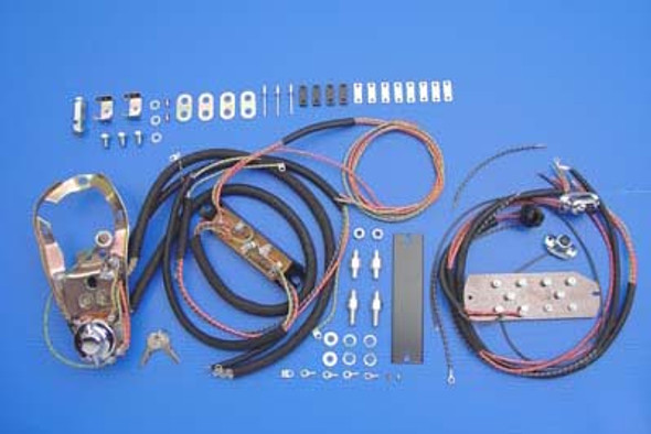 V-Twin - 39-0182 - Two Light Dash Base Wiring Harness Assembly