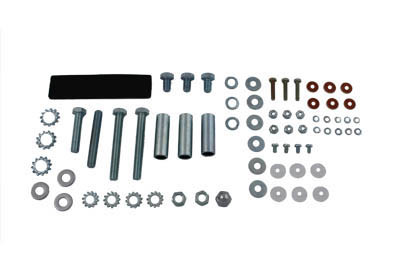 V-Twin - 39-0209 - Dash Base Hardware Kit - Fits 1984-1986 Harley-Davidson FXWG, 1986-1999 FLST, 1984-1995 FXST