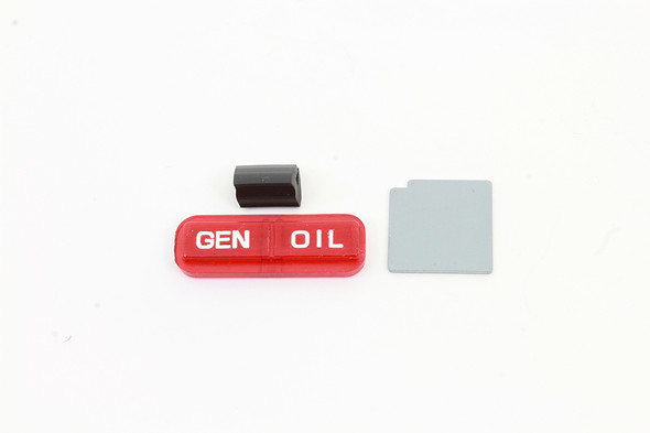 V-Twin - 39-0234 - 2 Light Dash Lens Kit - Fits 1947-1948 Harley-Davidson UL, 1947-1952 WL, 1947-1961 FL