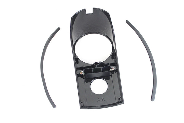 V-Twin - 39-0240 - Black Dash Panel - Fits 1986-1990 Harley-Davidson FLST, 1984-1990 FXST, 1980-1986 FX, 1968-1984 FL