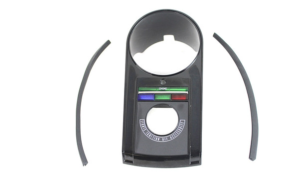 V-Twin - 39-0240 - Black Dash Panel