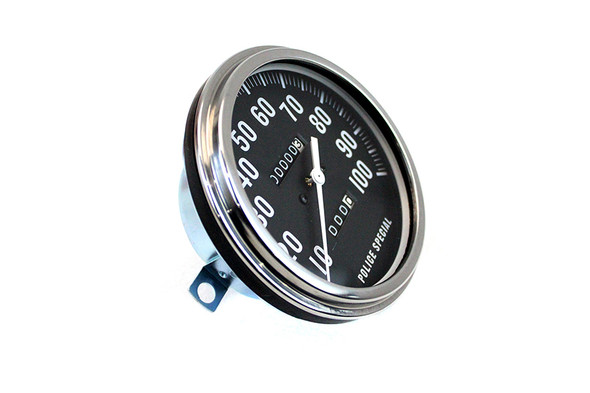 V-Twin - 39-0294 - Replica Police 1:1 Speedometer